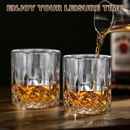 Set van 12 Nachtmann Noblesse whiskybekers, 12-delig. Kristallglas, whiskyglas, whisky glas 300 ml, whiskey glazen 8,1x9,3 cm, herbruikbaar whiskyglas, vaatwasbestendige whiskyglazen — thumbnail 1