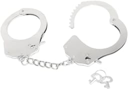 Smart Moves - Politie Handboeien - Zilver — thumbnail 4