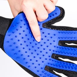 Washandschoen voor katten, kattenhandschoenen, borstel van siliconen, kattenborstel, hondenborstel, verzorgingshandschoen voor huisdieren, premium massagehandschoen voor — thumbnail 4