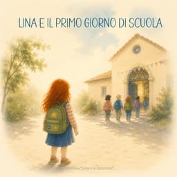 e il primo giorno di scuola: Una dolce storia sulle emozioni del primo giorno di scuola | Libro illustrato per bambini dai 5 ai 7 anni — thumbnail 1