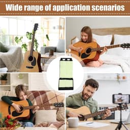 Instrumenten Reiniger - Snaar Poetser - Muziekonderhoud - Ergonomische Grip - Compact Formaat - Zwart — thumbnail 4