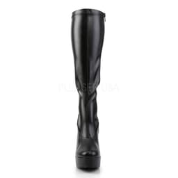 Pleaser - ELECTRA2000Z Kniehoge laarzen - US 12 - 42 Shoes - Zwart — thumbnail 3