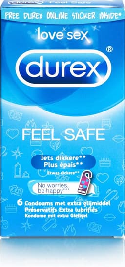 Durex Feel Safe Condooms - 6 stuks — thumbnail 3