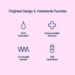 Eva® Queen Pro - Vibrator voor Vrouwen - Luchtdruk Sex Toy - G-Spot Stimulator & Clitoris Satisfyer - Seksspeeltjes voor Koppels - Dildo Vibrator - Realistisch - Erotische Audio - Sex Toys voor Vrouwen - Cadeau voor vrouw - Blossom Pink — thumbnail 3