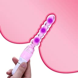 Erodit® Flirting Anaal Vibrator- vibrerende kralen buttplug -G-Spot -Prostaat- Anaal dildo- Prostaat vibrator voor mannen, vibrator voor vrouwen inclusief batterij - speeltjes beginners- Sex toys- sex speeltjes- Erotiek koppels, — thumbnail 7