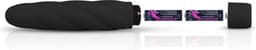 EasyToys - Gedraaide Siliconen Vibrator - Waterproof - 19,3 cm - Vibrators voor Vrouwen en Mannen - Sex Toys voor Vrouwen - Vibrators - Clitoris Stimulator - Zwart — thumbnail 6