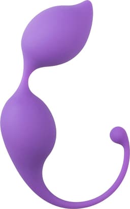 Ronde kegel balletjes - paars — thumbnail 1