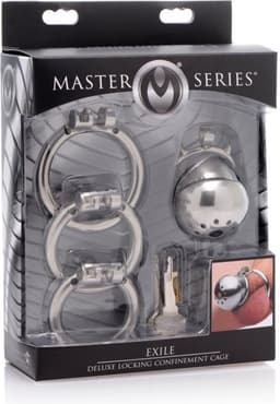 Master Series Exile Deluxe Peniskooi - Extra kort — thumbnail 5