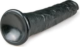 EasyToys - Realistische Dildo met Zuignap - 28,5 cm - Dildo's - Sex Toys voor Vrouwen en Mannen - Dildo Mannen Anaal - Zwart — thumbnail 5