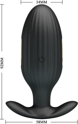 ButtPlug Vibrator met Electroshock en App Bediening - Anaal Vibrator met Electrostimulatie - Sex Toys Voor Mannen — thumbnail 3