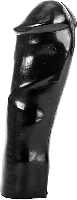 All Black  Zwarte realistische dildo - 20 cm — thumbnail 5