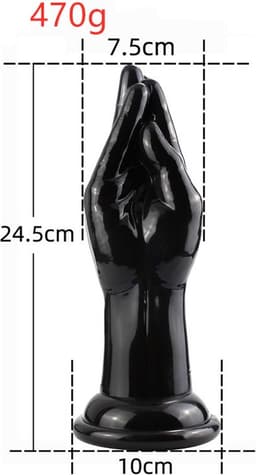 Lusty Fisting Dildo - Lucky Hand - Vuist Dildo - 24.5 x 10 cm - Vuistneuken - Vuist Dildo - Grote Dildo — thumbnail 3