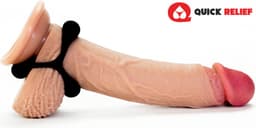 Quick Relief Cockring Ultra™ - Siliconen Cockring - Penis Ring - Penisring - Koppels - BDSM - Penis Sleeve - Ballstretcher - Siliconen Cockringen - Zelf Aftrekken - Easy - Erotiek — thumbnail 6