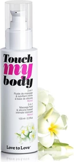 Touch my Body Glijmiddel en massageolie in 1 Tropische Jasmijn — thumbnail 1