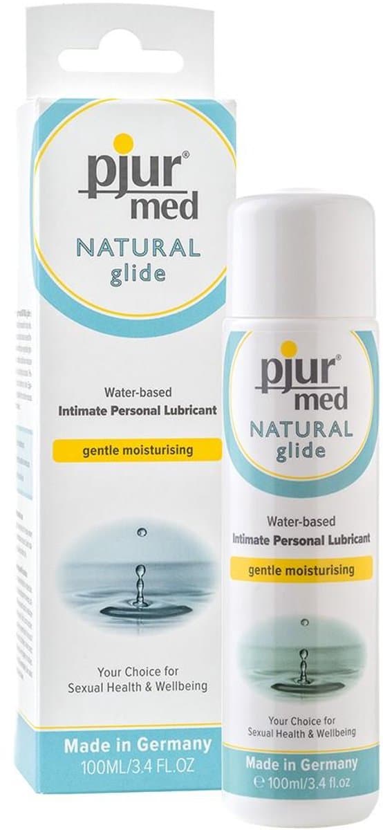Pjur Med Natural Glide - Waterbasis Glijmiddel - 100 ml — afbeelding 1