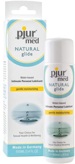 Pjur Med Natural Glide - Waterbasis Glijmiddel - 100 ml — thumbnail 1