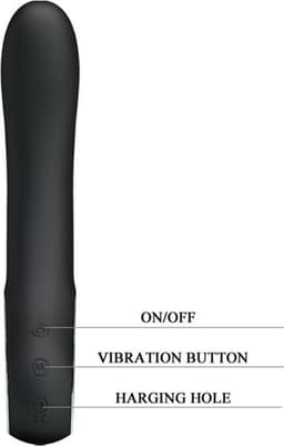 Pretty Love Alston Vibrator - zwart — thumbnail 4
