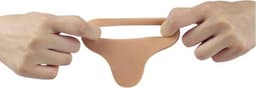 Lovetoy - The Ultra Soft Dude - Dildo met Cockring - Dubbele Penetratie - 16 cm — thumbnail 5