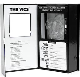 The Vice - Kuisheidskooi - Peniskooi - Chastity Cage - Roze - Verkrijgbaar in de Maten Mini Standaard en Plus Standaard — thumbnail 21