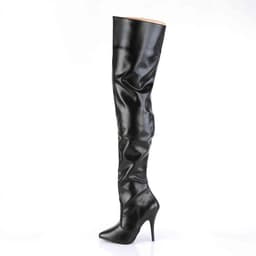 Pleaser Overknee Laarzen -45 Shoes- SEDUCE-3010 US 14 Zwart — thumbnail 3