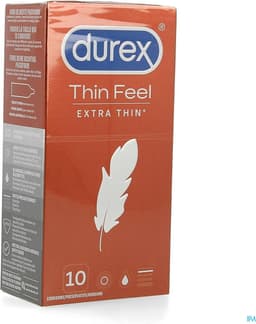 Durex - Condooms Thin Feel Extra Dun 10 st. — thumbnail 14