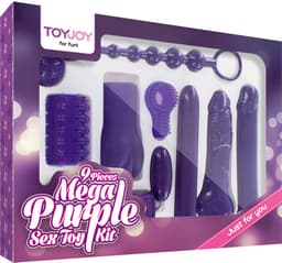 ToyJoy Classics Mega Purple Sex Toy Kit Geschenkset - Paars — thumbnail 1