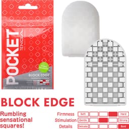 Tenga - Pocket Stroker Block Edge — thumbnail 1