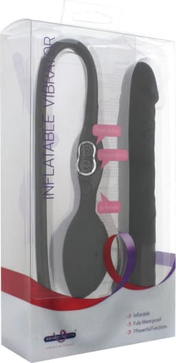 Seven Creations Inflatable - Zwart - Vibrator — thumbnail 2