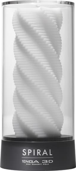 Tenga 3D Spiral - Masturbator - Wit — thumbnail 2