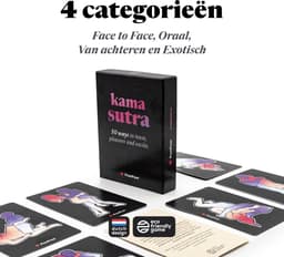 PumPum® Kamasutra – Sensueel Kaartspel met 50 XL kaarten – Nederlandse & Engelse Editie — thumbnail 5