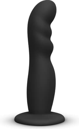 EasyToys - Siliconen Strap On voor Beginners - Realistisch - Strapon - Pegging - Strap On - Strapon Voorbinddildo - Strapon Harnas - Voorbinddildo - Dildo - Dildo's - Zwart — thumbnail 13