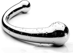 IntiMate® SensualSteel - Luxe Metalen Dildo - G-Spot Verkenning - Geschikt voor Koppels - Temperatuurspel en Orgasmeontdekking - 320 Gram — thumbnail 1