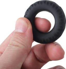 Banoch | Cockring set van zwart siliconen | 4 delig | penisring — thumbnail 16