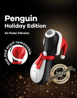 Satisfyer - Penguin - Air Pulse Stimulator - Holiday Edition — thumbnail 5