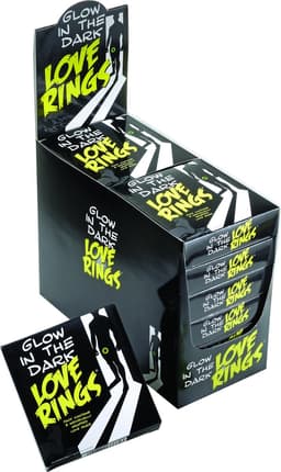 Glow in the Dark Love Rings — thumbnail 1