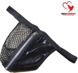 Micro string heren - Erotisch ondergoed - BDSM - Open kruis - Zwart - One size — thumbnail 3