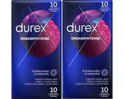 Durex Condooms Orgasm Intense 10st x2