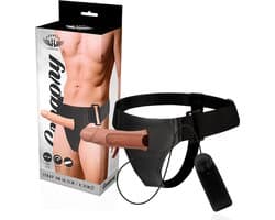 HARNESS ATTRACTION | Harness Attraction Gregory Strap-on Hollow Extender Vibrator 16.5 X 4.3 Cm