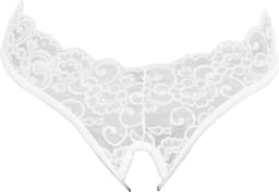 Amorable - Kanten Slipje Met Open Kruis - Wit - One Size — thumbnail 9