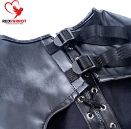 Masker En Armbinder - PU Leder - Zwart - Bondage - One size - Dwangbuis - BDSM — thumbnail 8