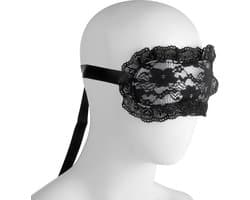 Banoch | lace blinddoek | kanten erotiek oogmasker met lint - roze
