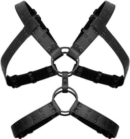 Rocco Bondage Harnas - Zwart — thumbnail 3