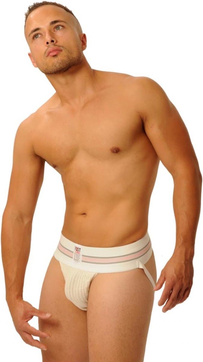 klassieke jockstrap wit maat S (28-30) Heren Ondergoed (erotisch) — afbeelding 1