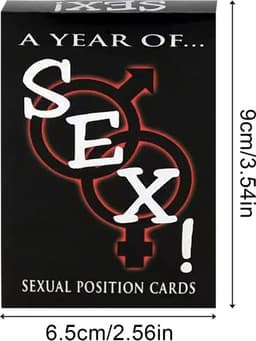 Seks Kaartspel - Seksuele Positie Kaarten - Speelkaarten Voor Koppels - Slaapkamer Spel - Erotisch Kaartspel - Intimiteits Kaarten - Couple Cardgame - Geschenk - Date Night - Erotiek - 18+ Spel - — thumbnail 4