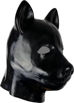 Latex Hond Masker – Realistisch BDSM voor Roleplay en Fetish - Unisex — thumbnail 1