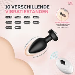 Lovefreak® - Vibrerende Buttplug - Buttplugs - Butplug - Buttplug Vibrator - Anale Speeltjes — thumbnail 4