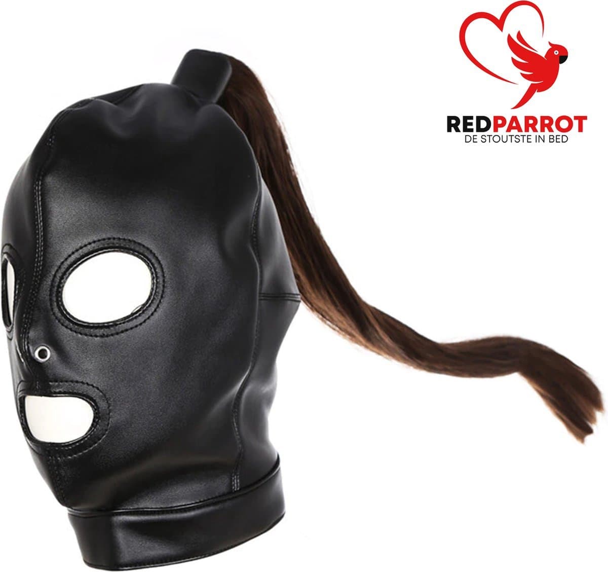 Seks Masker - Fetisj -BDSM - Bondage - Dominantie - Staart - Kunstleer - Bivakmuts - Erotisch — afbeelding 1
