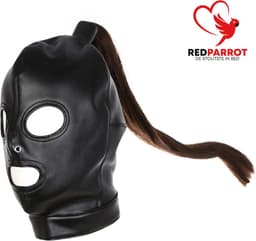 Seks Masker - Fetisj -BDSM - Bondage - Dominantie - Staart - Kunstleer - Bivakmuts - Erotisch — thumbnail 1