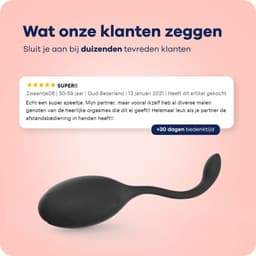 MyFantasy Vibrerend Ei met Afstandsbediening – Vibrators voor Vrouwen – Remote Clitoris Stimulator - Seksspeeltjes voor Koppel - Sex Toys voor Koppels - Kamasutra Eitjes - Vibrator Tril Ei - Sex Ei Zwart — thumbnail 7