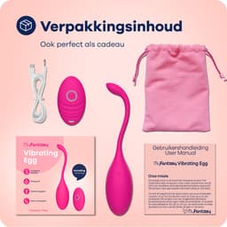 MyFantasy Vibrerend Ei met Afstandsbediening – Vibrators voor Vrouwen – Remote Clitoris Stimulator - Seksspeeltjes voor Koppel - Sex Toys voor Koppels - Kamasutra Eitjes - Vibrator Tril Ei - Sex Ei Roze — thumbnail 6